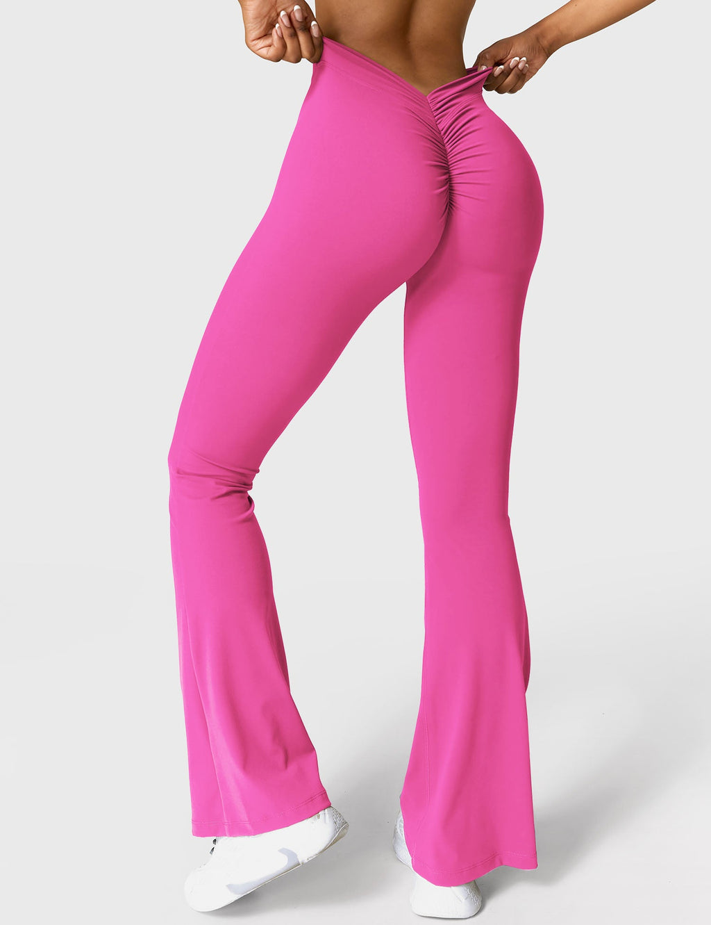 Daze Flared Leggings with V-Back