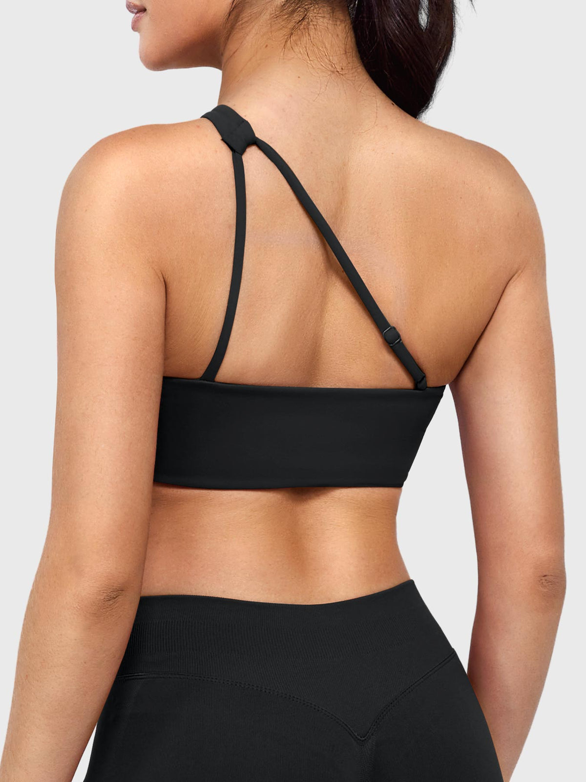 Monathic LuxFlow One-Shoulder Performance Sports Bra