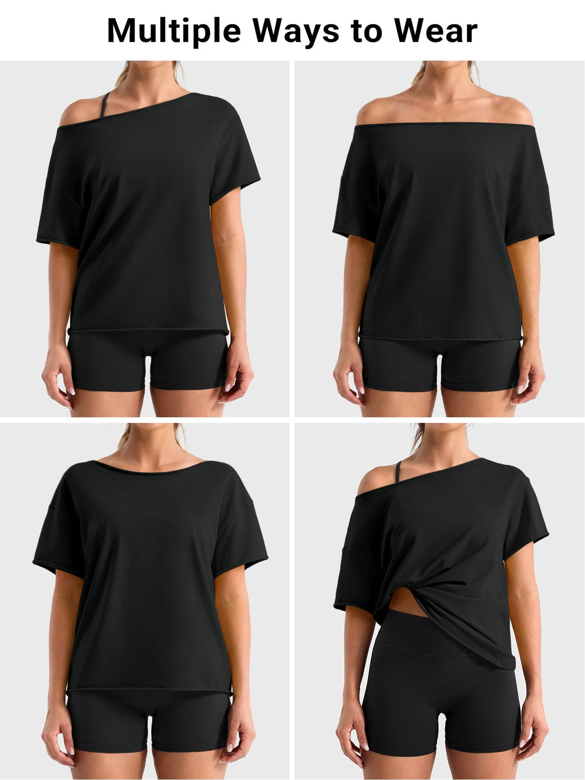 Monathic Chic Off-Shoulder Lounge Top – Soft, Stylish Comfort