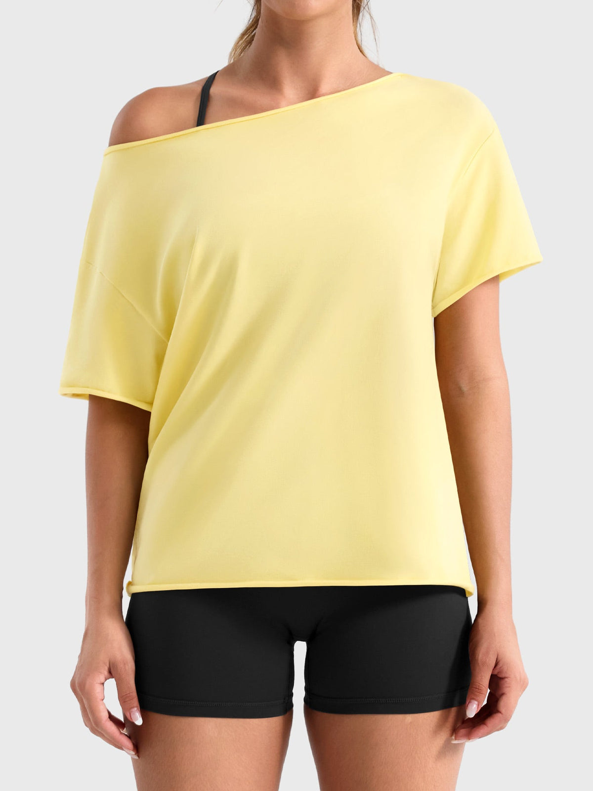 Monathic Chic Off-Shoulder Lounge Top – Soft, Stylish Comfort