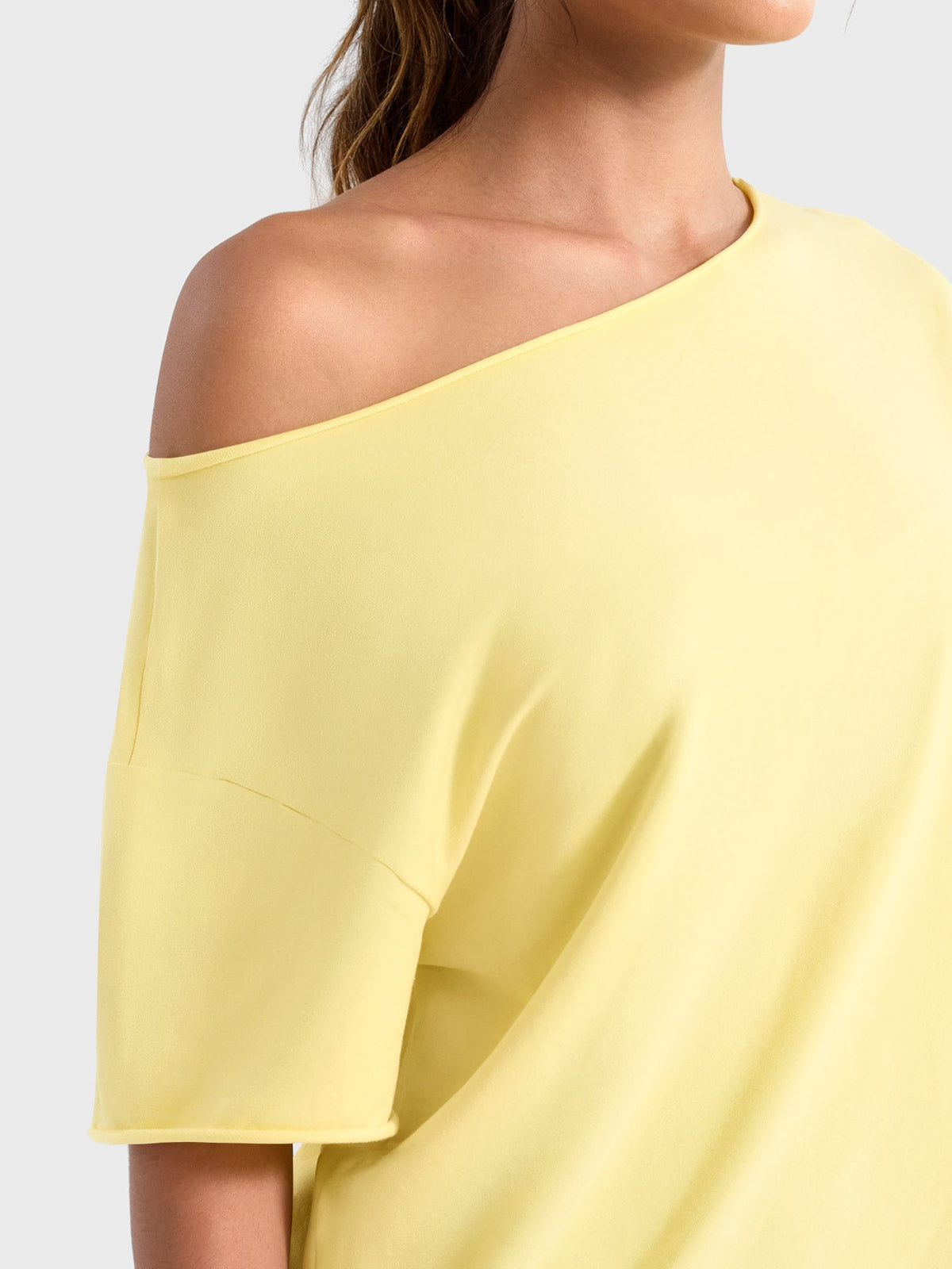 Monathic Chic Off-Shoulder Lounge Top – Soft, Stylish Comfort