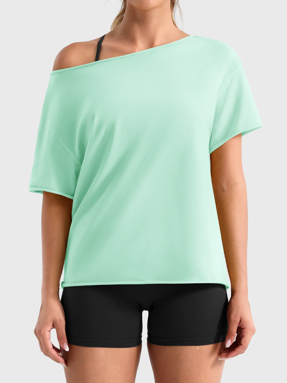 Monathic Chic Off-Shoulder Lounge Top – Soft, Stylish Comfort
