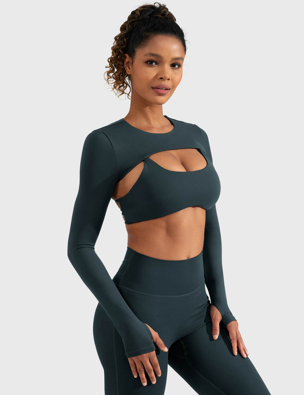 Monathic Crissy Elegant Long-Sleeve Bolero