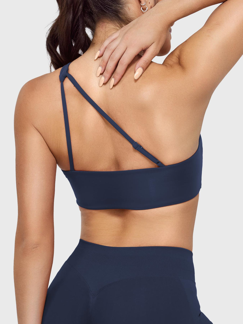 Monathic LuxFlow One-Shoulder Performance Sports Bra