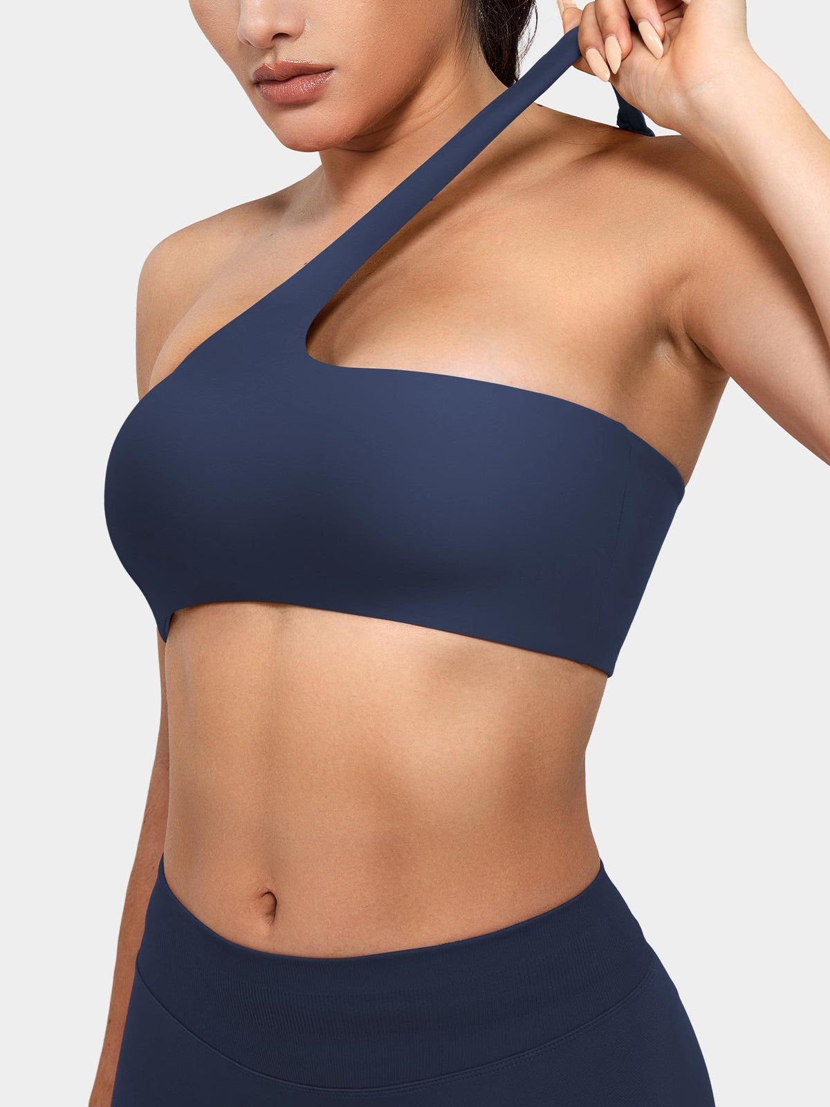 Monathic LuxFlow One-Shoulder Performance Sports Bra