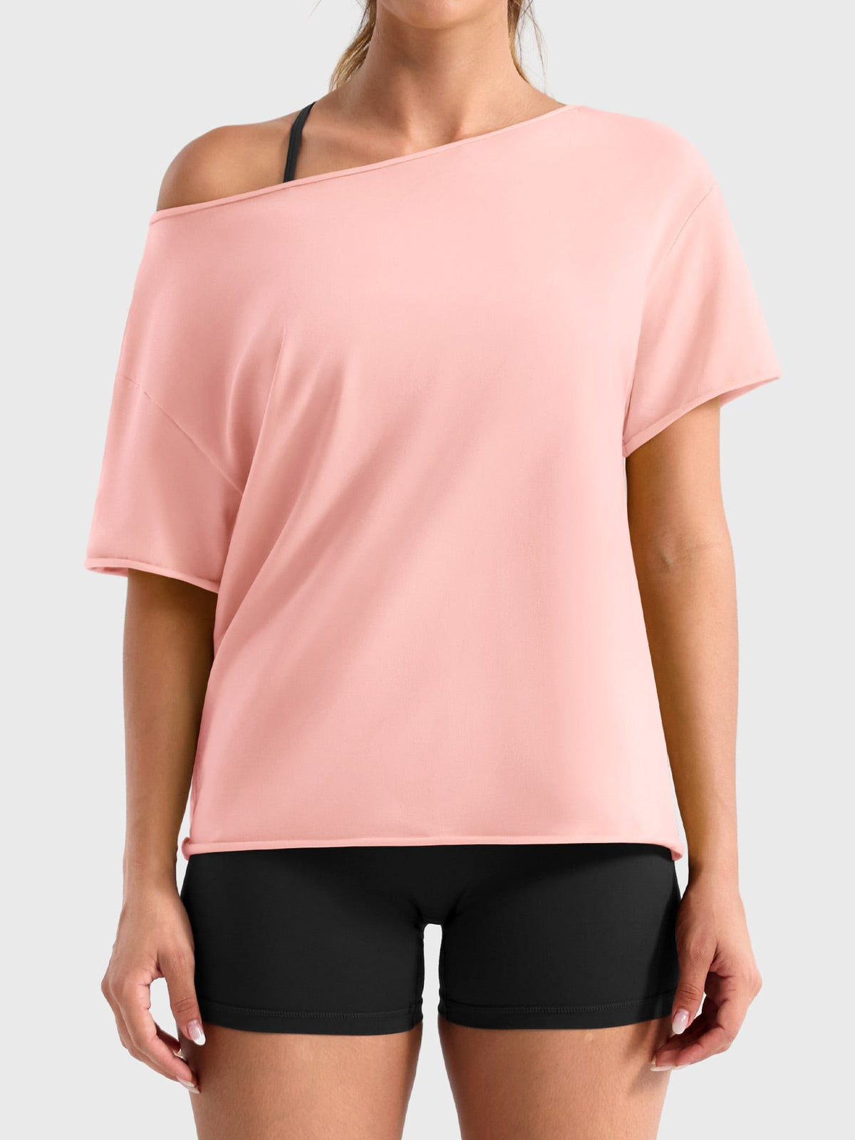 Monathic Chic Off-Shoulder Lounge Top – Soft, Stylish Comfort