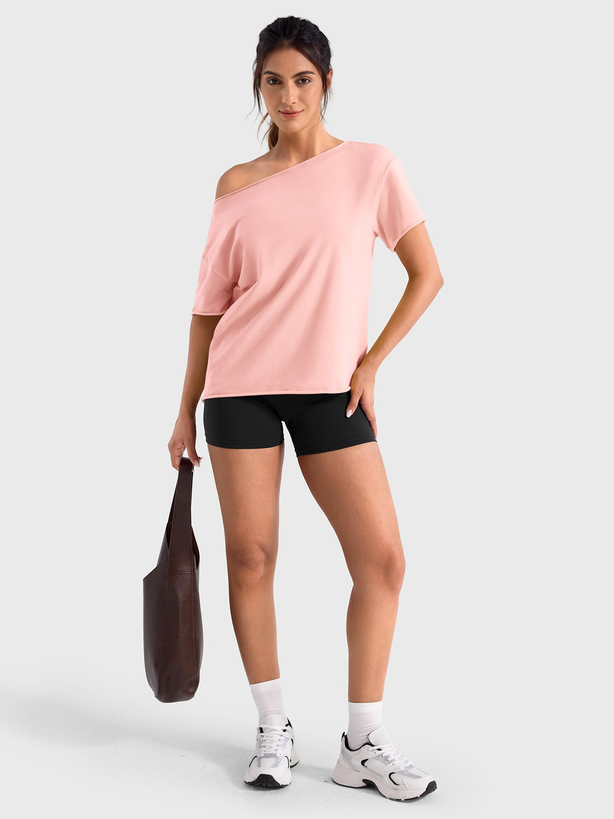 Monathic Chic Off-Shoulder Lounge Top – Soft, Stylish Comfort