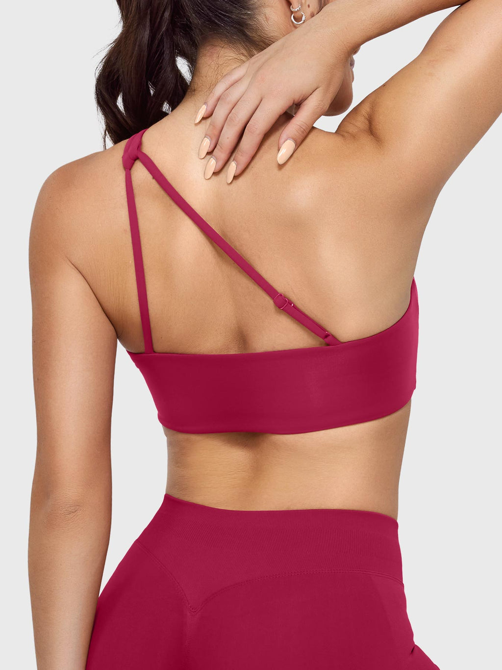 Monathic LuxFlow One-Shoulder Performance Sports Bra