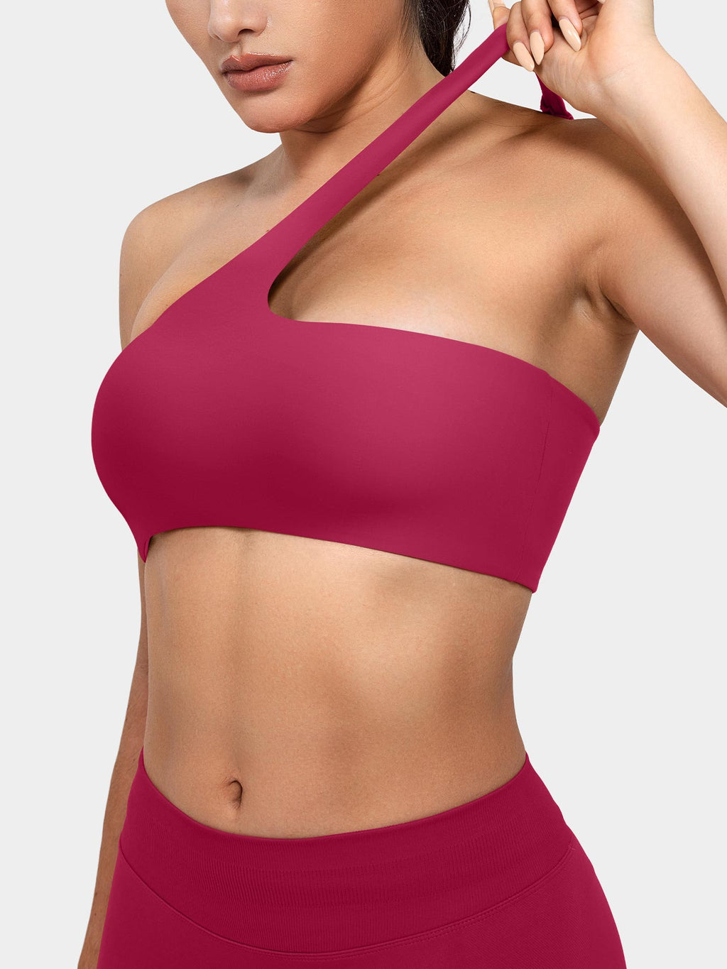 Monathic LuxFlow One-Shoulder Performance Sports Bra