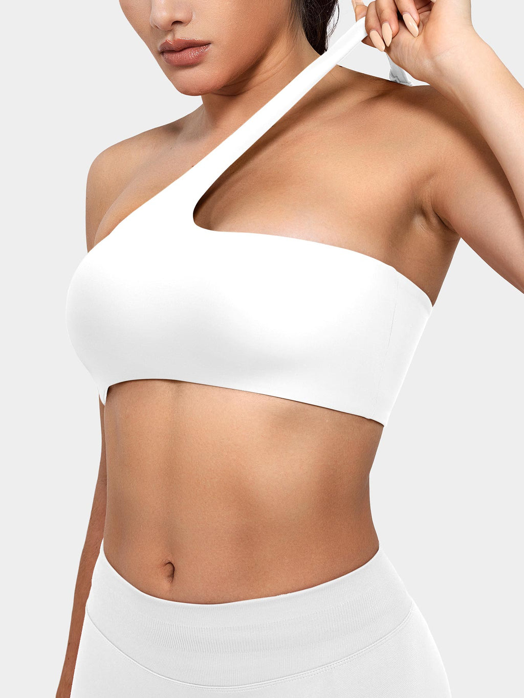 Monathic LuxFlow One-Shoulder Performance Sports Bra