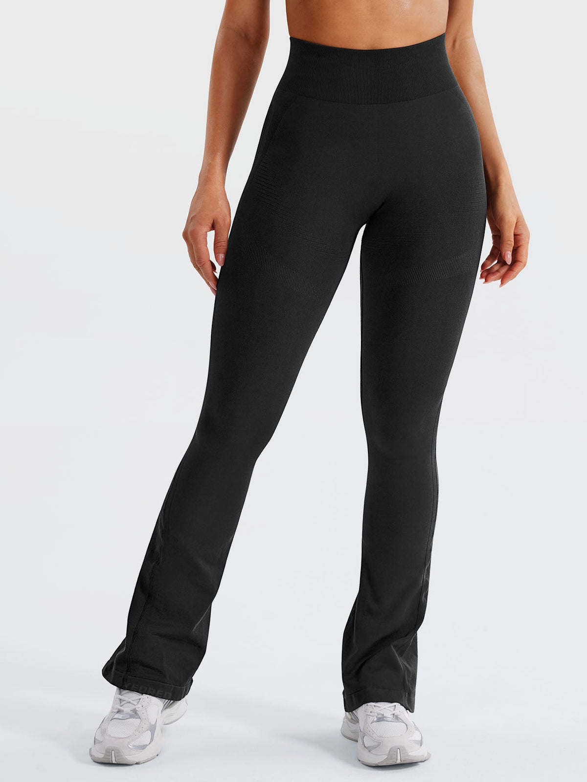 Contour 29.5" Flare Leggings – Stylish Mini-Length Workout Pants