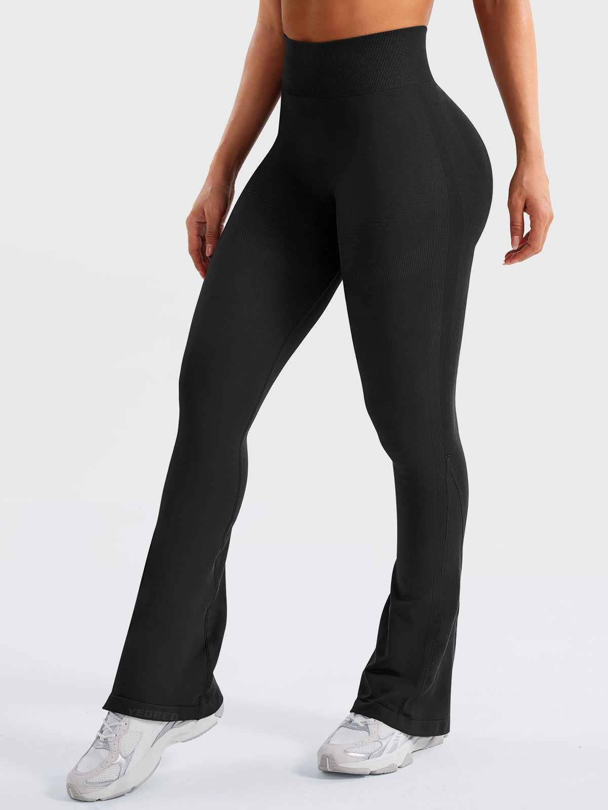 Contour 29.5" Flare Leggings – Stylish Mini-Length Workout Pants