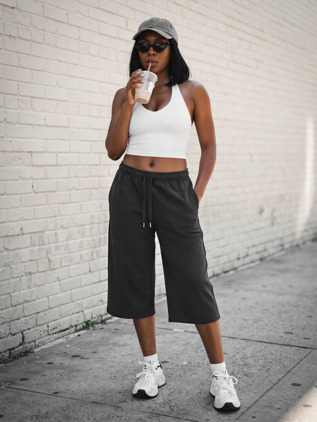 Ease Low-Rise Capri Pants