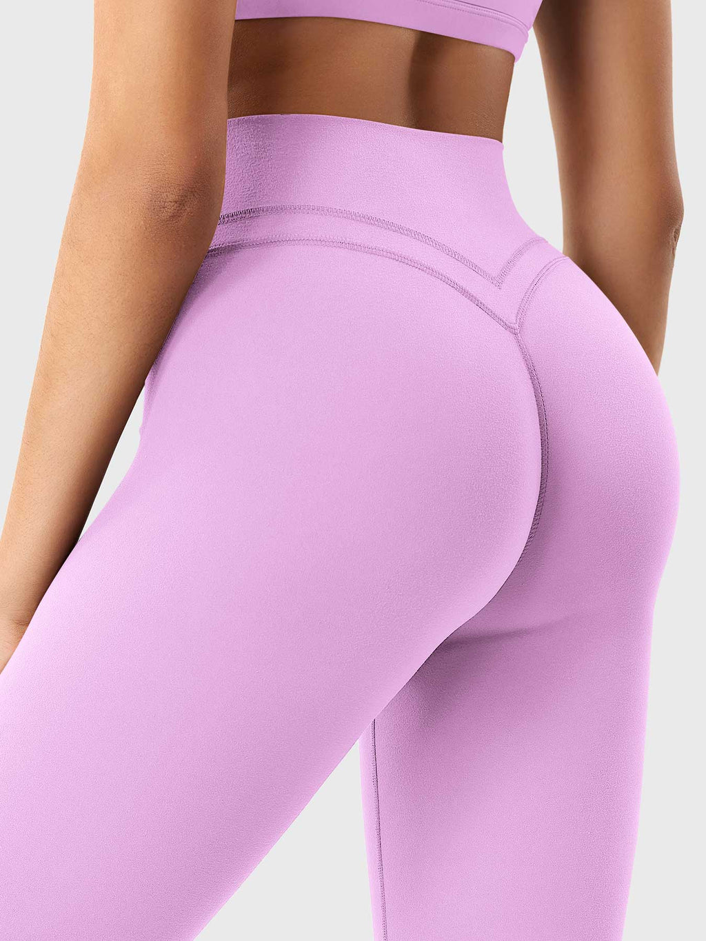 Seamless High-Waisted Flattering-Fit Leggings