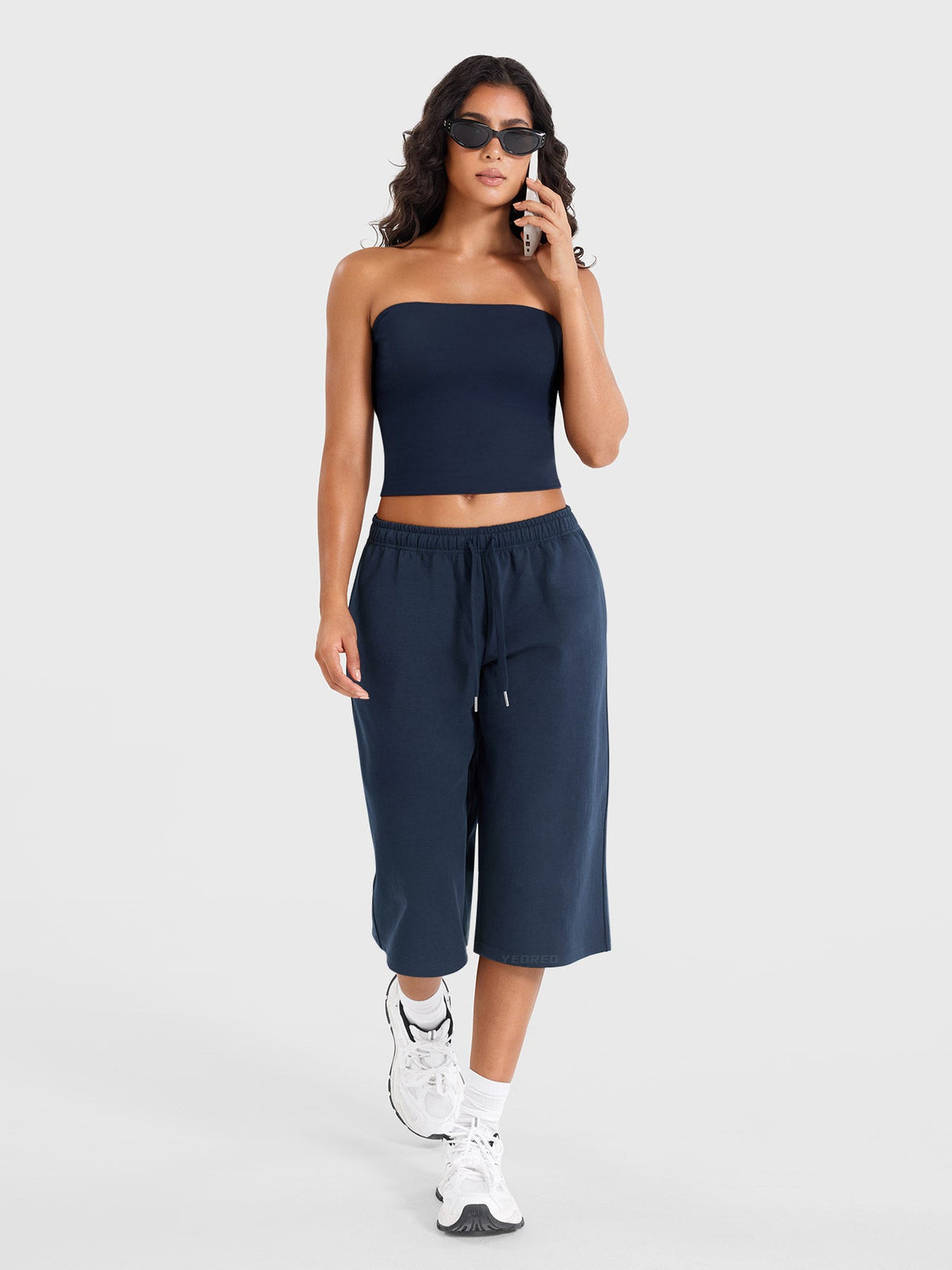 Ease Low-Rise Capri Pants