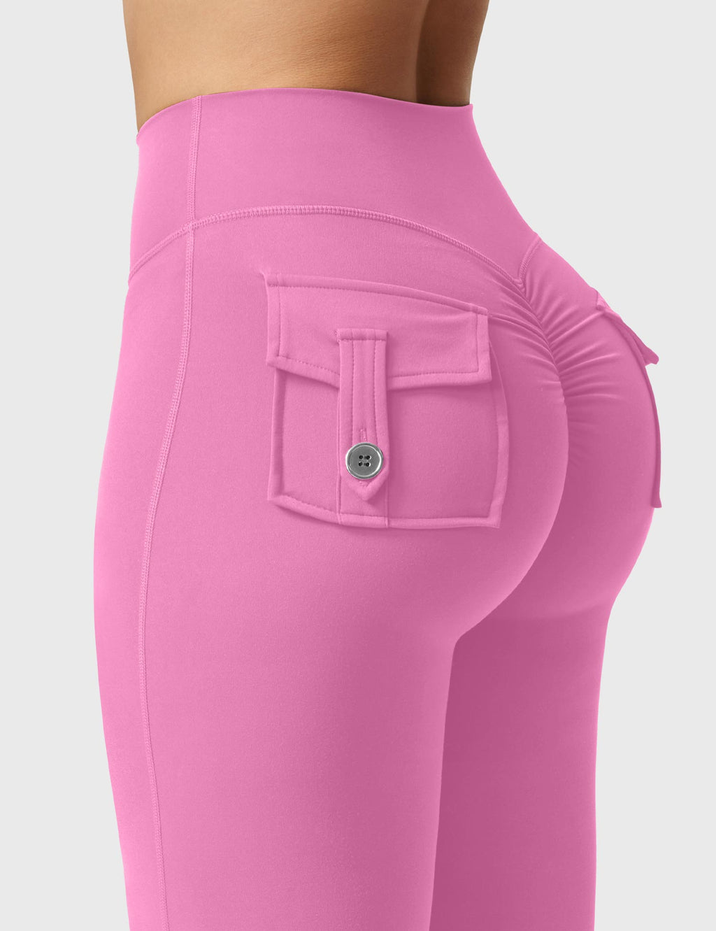 Brittany Flared Leggings with Functional Pockets