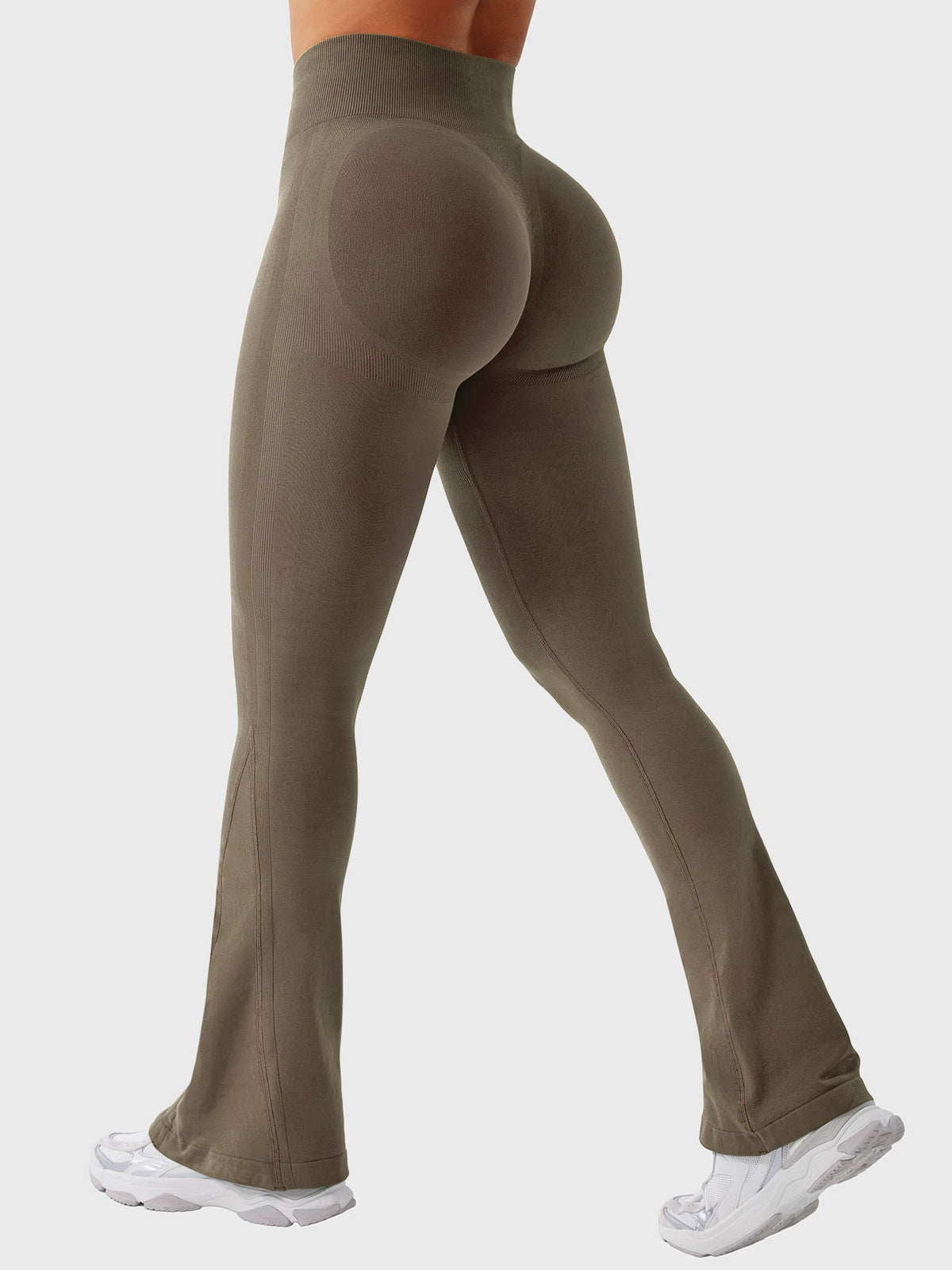 Contour 29.5" Flare Leggings – Stylish Mini-Length Workout Pants